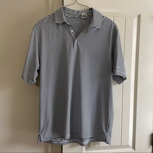 Large Walter Hagen Men's Perfect 11 Majors Bar Stripe Golf Polo
